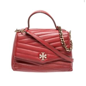 Tory Burch Authentic Leather Top Handle Bag